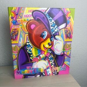 Vintage Lisa Frank My Memory Binder Book Hollywood Bear Teddy Top Hat Album
